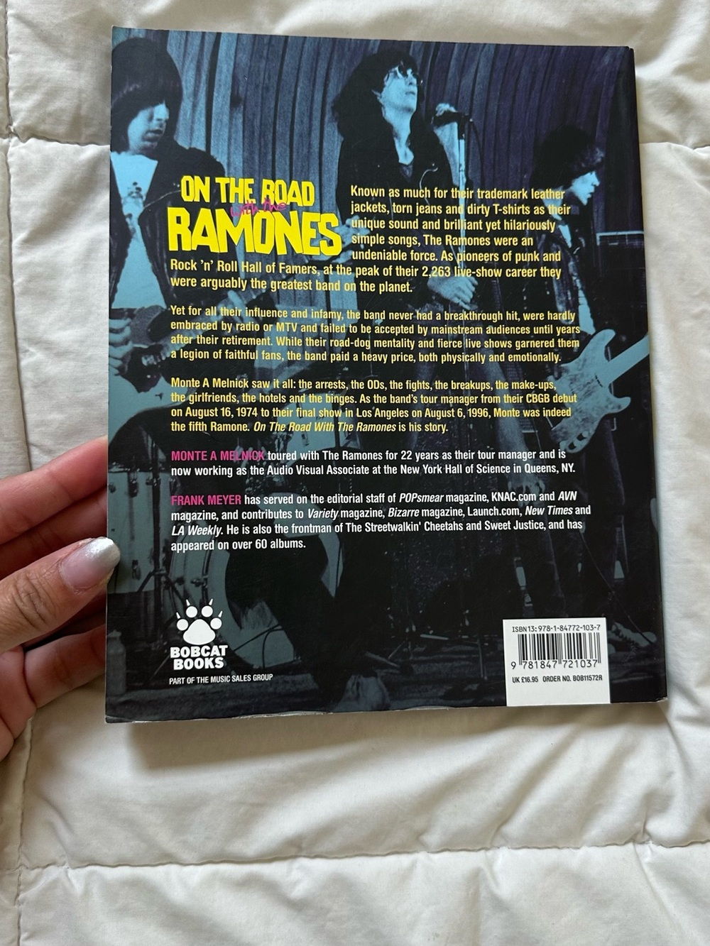 ON THE ROAD WITH -THE RAMONES COFFEE TABLE BOOK ~ Updated Edition! - Picture 9 of 9